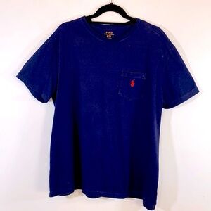 Polo Ralph Lauren Summer Classic Fit Crewneck Men’s Size XL Horse Logo Navy Tee